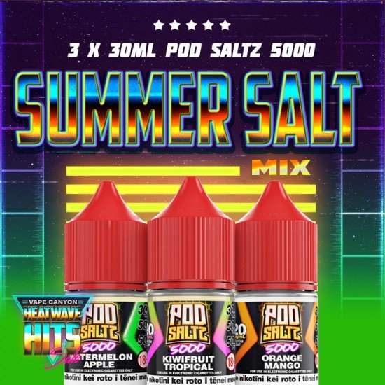 3 x 30ml Summer Salt Mix